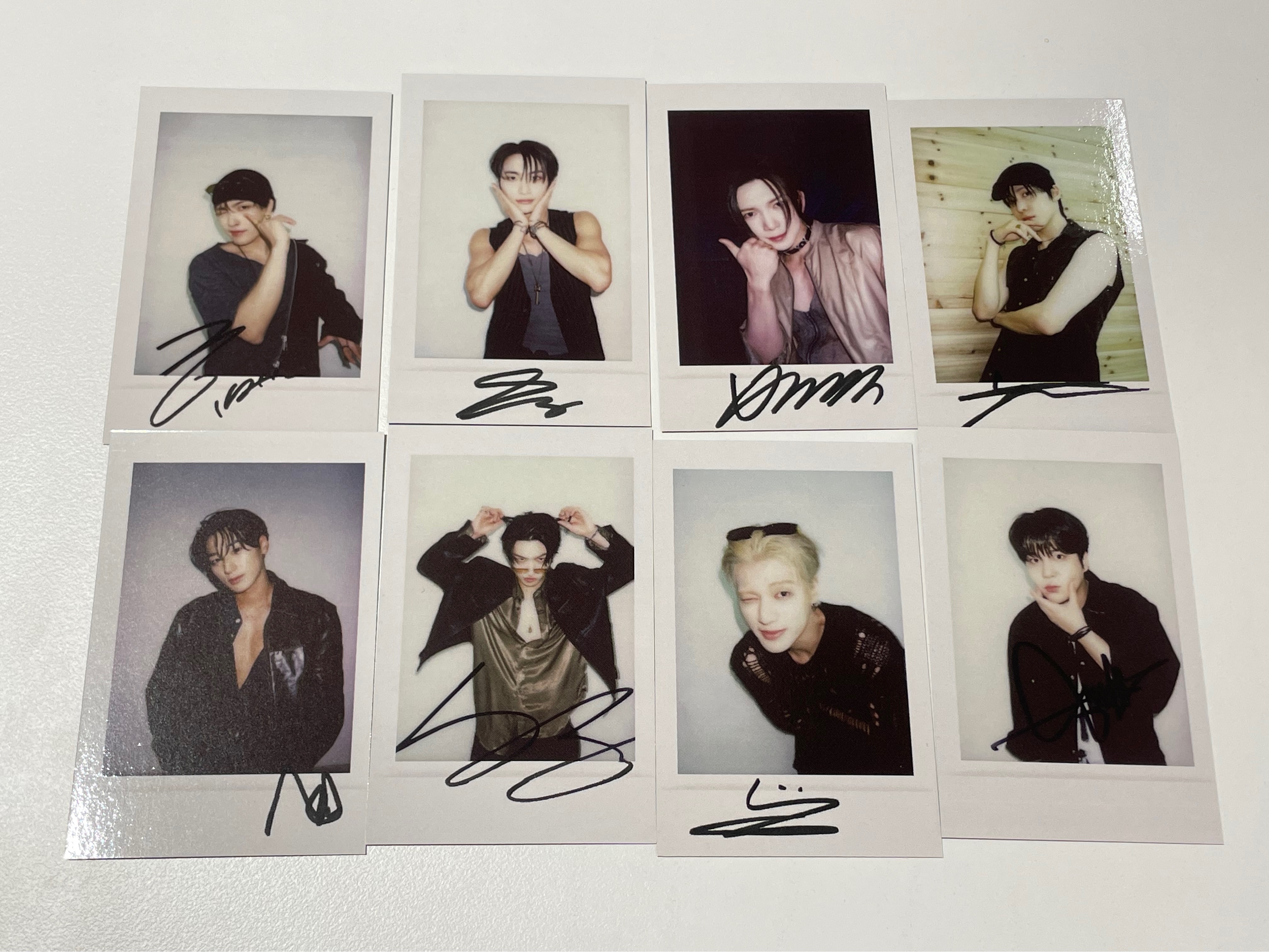 OFFLINE) ATEEZ 12TH MINI ALBUM GOLDEN HOUR : Part.3 CAFE EVENT SIGN PHOTO CARD 8PCS SET