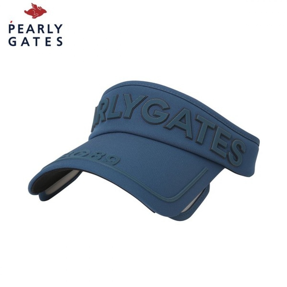 [パリゲイツ] パブリックエンボスロゴウィングサンバイザー