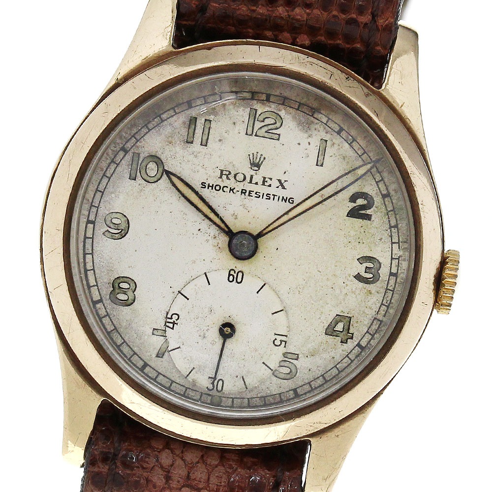 ロレックス ROLEX ref.12325 K9YG ヴィンテージ デニソンケース 手巻き メンズ _678496【中古】