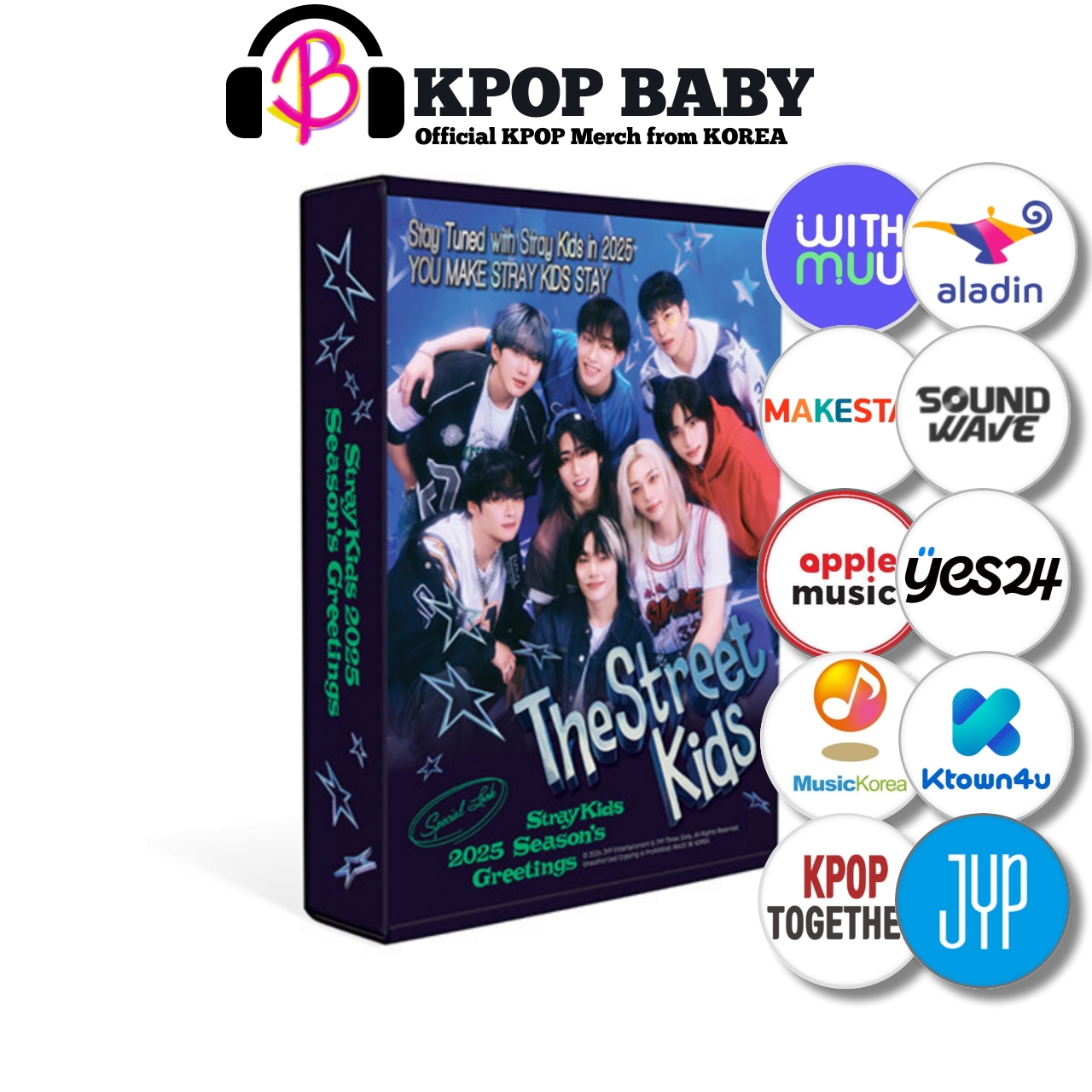 【オンライン特典】 Stray Kids 2025 Season Greeting [The Street Kids] ストレイキッズ SKZ スキズ シーグリ シーズングリーティン