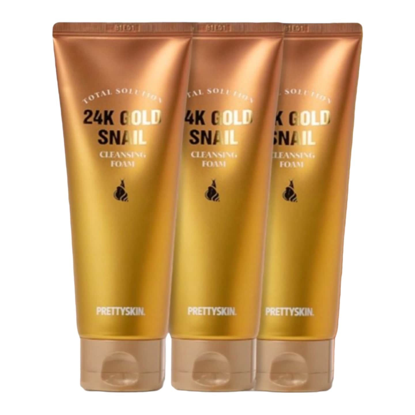 24k ゴールド スネイル クレンジングフォーム 150ml*3