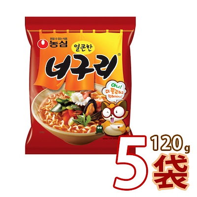 (01045)【農心】ノグリ (120g) X 5袋 ■ ノグリラーメン ...のサムネイル