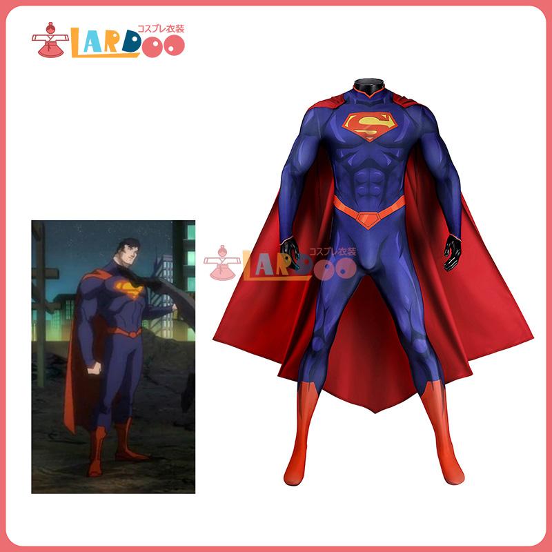 【工場直販 品質保証】 THE NEW 52! ニュー52 スーパーマン 52superman ジャンプスーツ コスプレ衣装 コスチューム