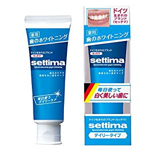 [医薬部外品] settima(セッチマ) ホワイトニング 歯みがき デイリーケア [ファインミント