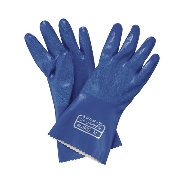 （まとめ） エステー モデルローブ ニトリルモデル No.600 M 1双 [x30セット]