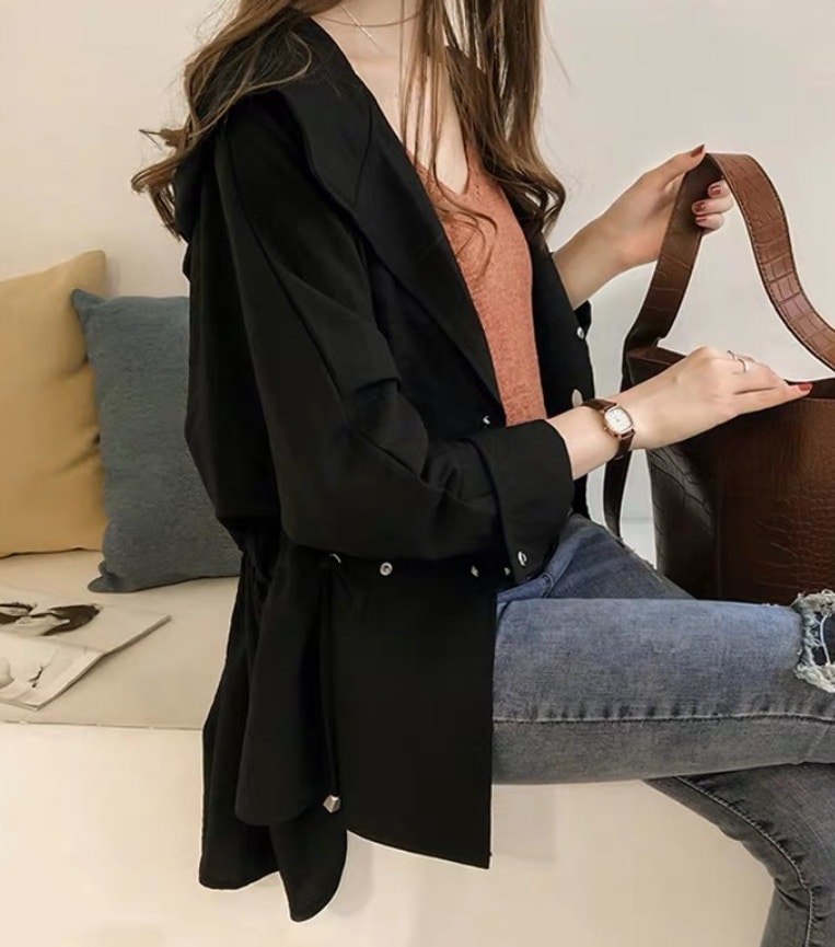 アウター デート モテアイテム トレンチコート 長袖 可愛い きれいめ 上品 おしゃれ かっこいい 可愛い ラブリー キュート ガーリー クール モード系 セクシー エレガント 存在感