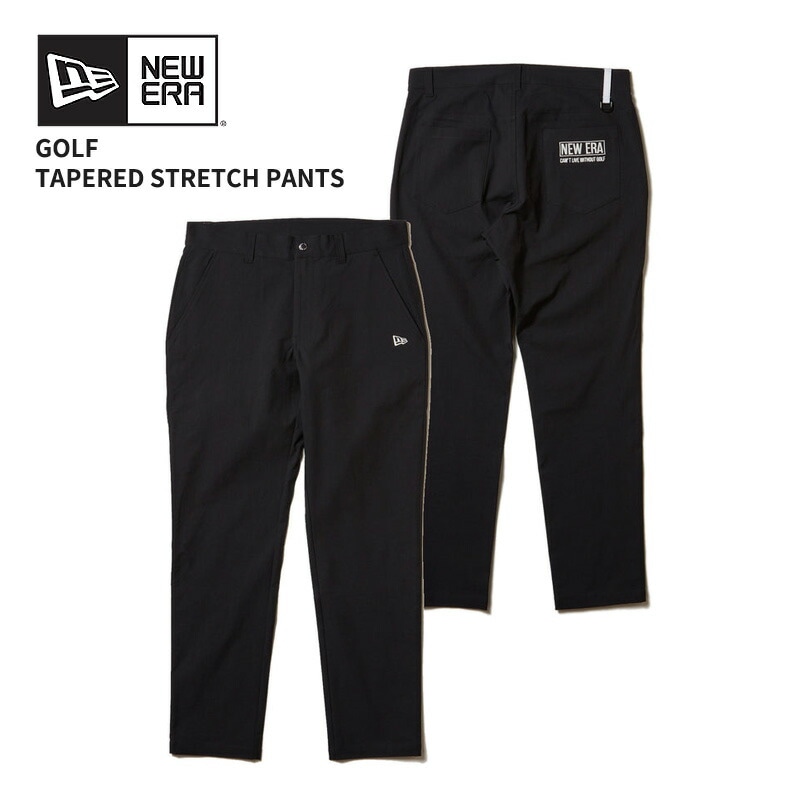 ニューエラ ゴルフウエア ストレッチパンツ NEW ERA テーパード ストレッチ パンツ ブラック ゴルフ パンツ ボトムス 9,317円