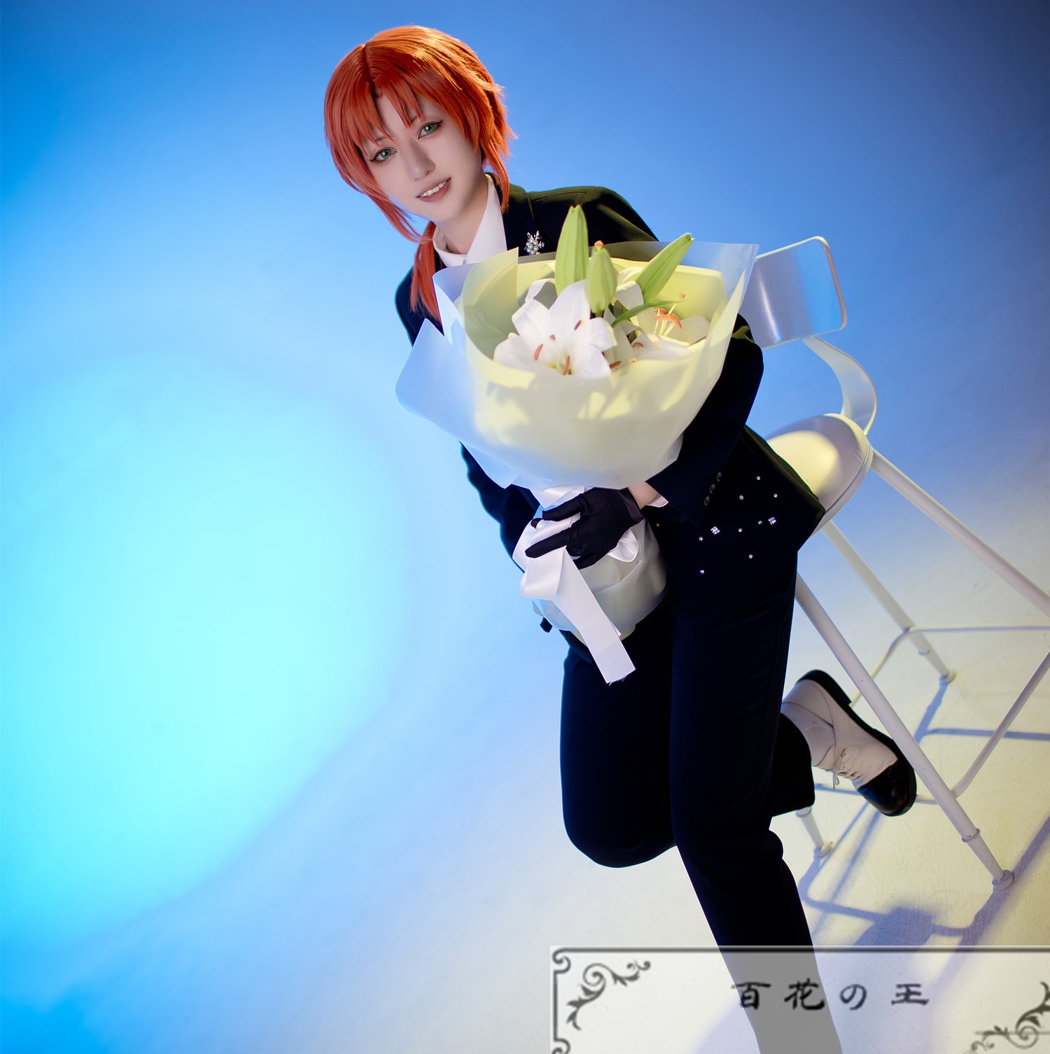 ES あんさんぶるスターズ ユニットソングCD第2弾 vol.03 Knights 月永レオ スーツ コスプレ衣装 コスチューム