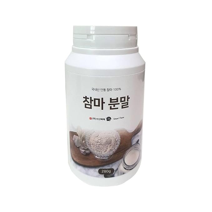 100％ 韓国産 自然薯粉末 280g, 高栄養 ハーブ 飲料用 パウダー