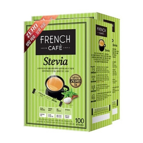 フレンチカフェステビアカフェミックス100T×2本 タンビシルティータイム軽食デザートミックスコーヒー大容量