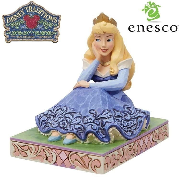 enesco(エネスコ) Disney Traditions オーロラ姫 シッティングポーズ ディズニー フィギュア コレクション 人気 ブランド ギフト クリスマス 贈り物 プレゼントに最適