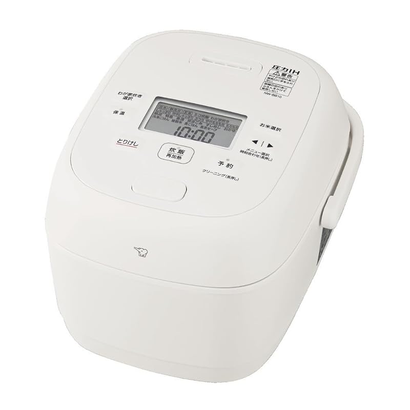 象印マホービン 炊飯器 5.5合ホワイト NW-BA10-WA
