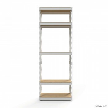ハンガー5段ダブル 幅81cm MK-2285H2WH ホワイト