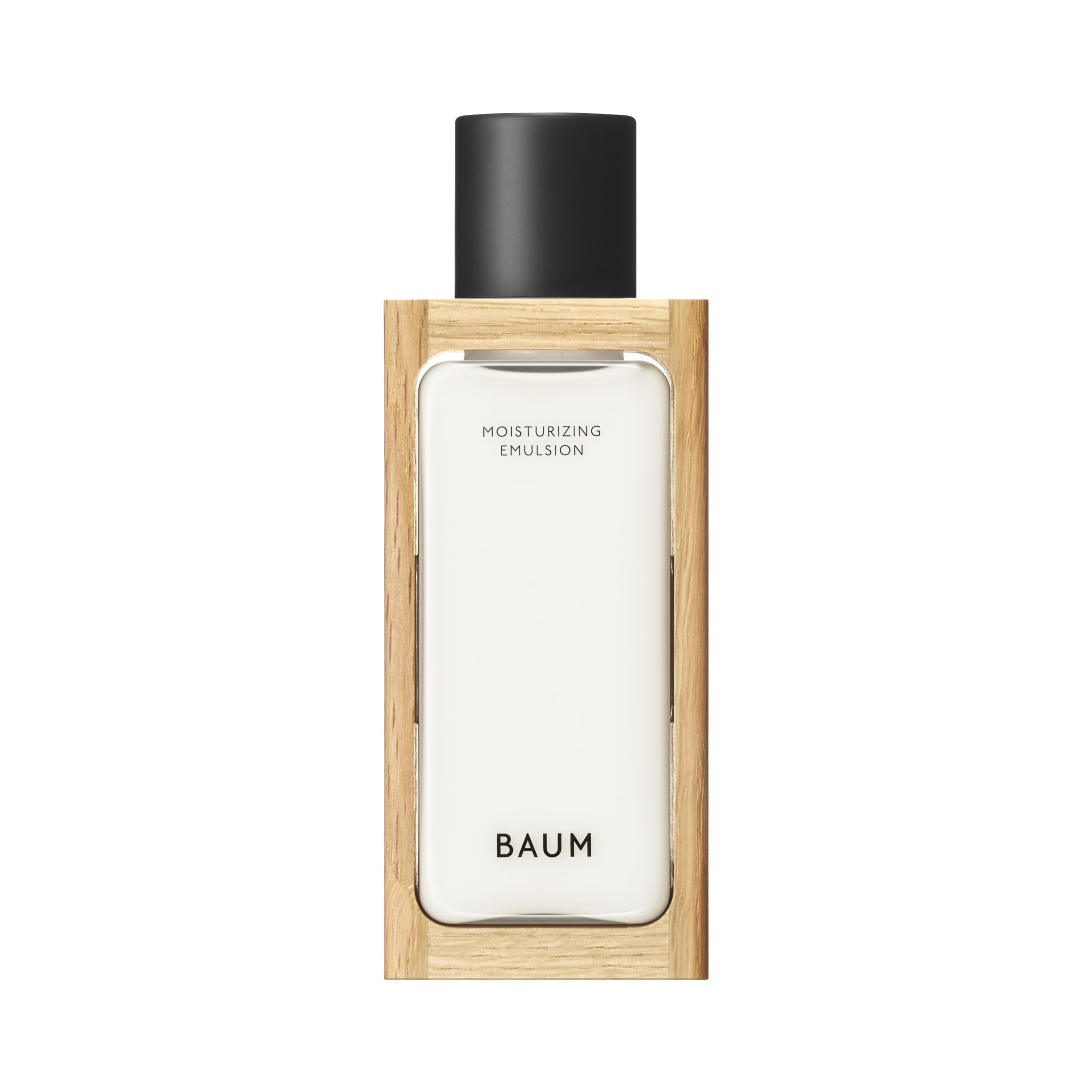 Baum(バウム) モイスチャライジング エマルジョン n 100mL 乳液 森林浴のようなリフレッシュ感で包み込む清々しい天然ひのき香料をモダンに調香した香り スキンケア 保湿 素肌 森林浴 ユニセ