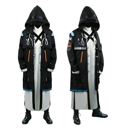 コスプレ変装仮装衣装 アークナイツ 博士 コート着
