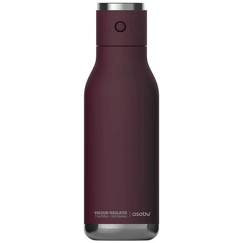 ASOBU　Bluetoothスピーカーボトル 500ml ワインレッド　BT60BURGUNDY