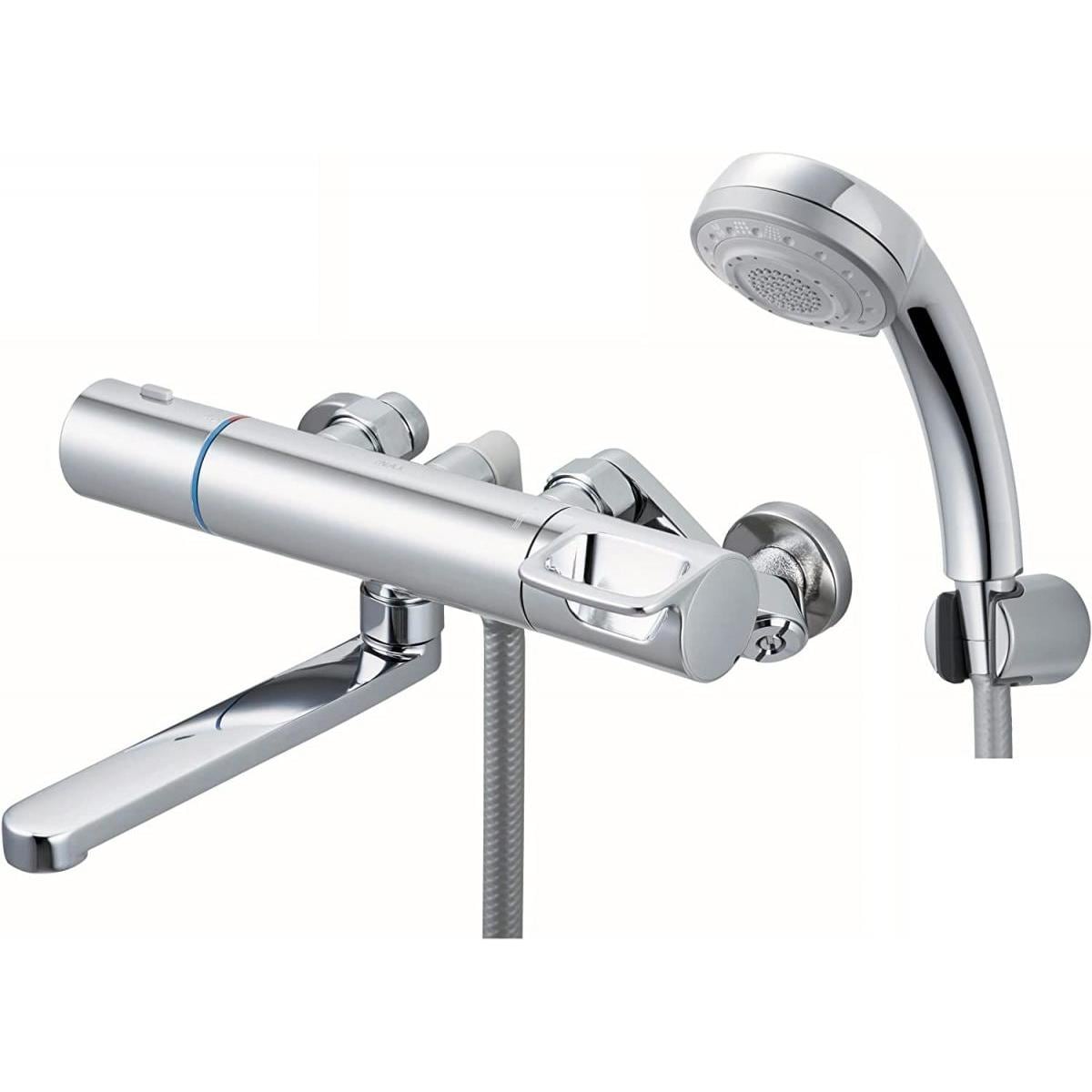 LIXIL(リクシル) INAX サーモスタットバス水栓 RBF-916N 【寒冷地用】　メッキハンドル メッキエコフル多機能シャワー 節水 防カビホース