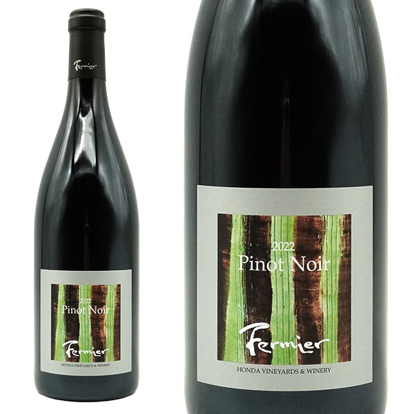 フェルミエ ピノ ノワール 2022 フェルミエ 新潟市西蒲区角田浜産ピノ ノワール100％ フレンチオーク樽約17ヵ月熟成Fermier Pinot Noir 2022 Fermier