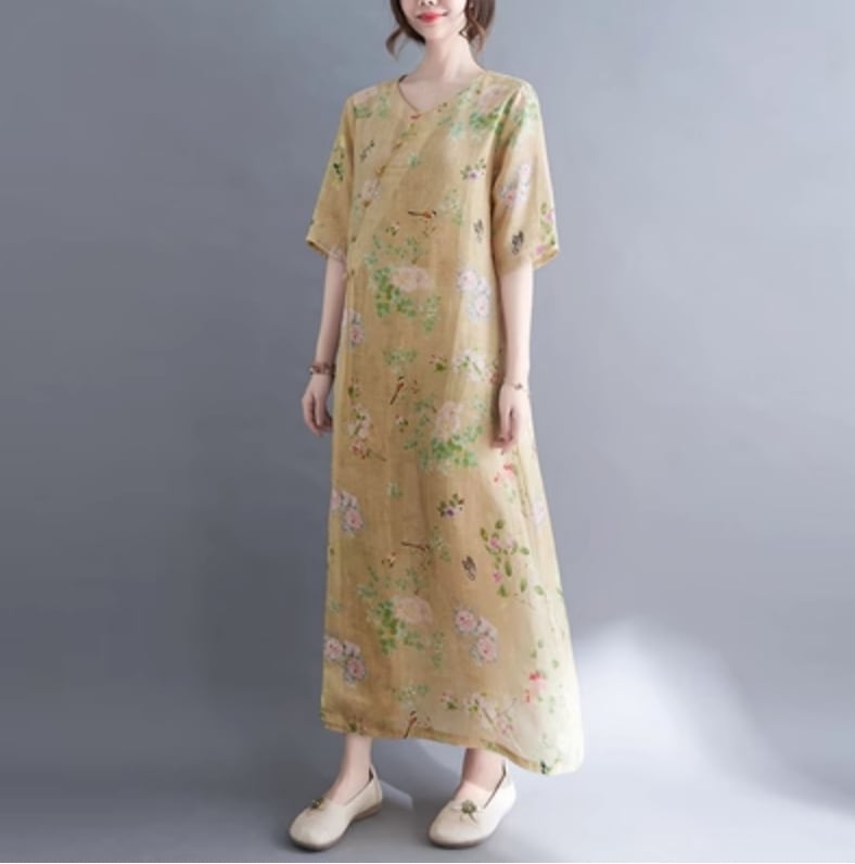 ワンピース 半袖 かわいい 大人可愛い きれいめ シンプル カジュアル 大人 上品 おしゃれ お洒落 大人女子 こなれ感 個性的 主役級 存在感 美容師 メイクアップアーティスト ネイリスト 5,151円