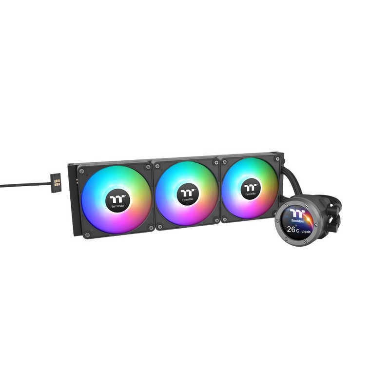 THERMALTAKE　TH420 V2 Ultra EX ARGB Sync CPU Liquid Cooler　CL-W417-PL14SW-A