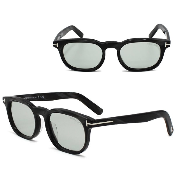 サングラス FT1122-D/S 63A 52 サングラス EYEWEAR アジアンフィット メンズ レディース ユニセックス ブラック スモーキー