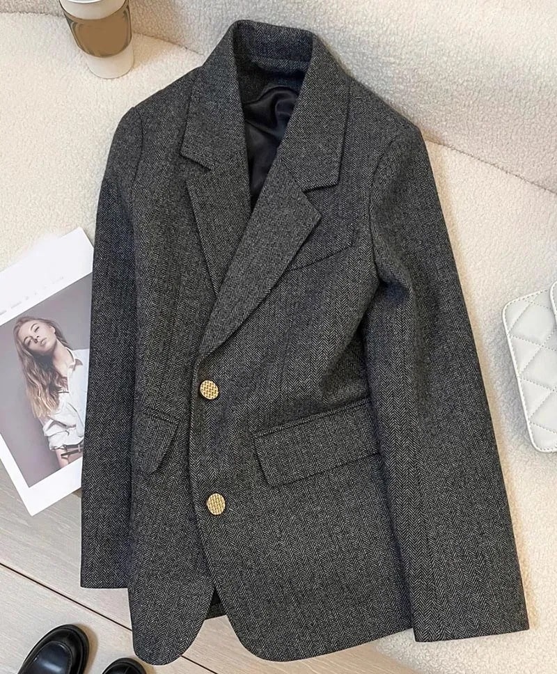 【急速出荷!】テーラード ジャケット アウター テーラードジャケット厚手 レディース ライトアウター ジャケット 長袖 ポケット付き オフィスジャケット 大人 可愛い お洒落 通勤 体型カバー 無地