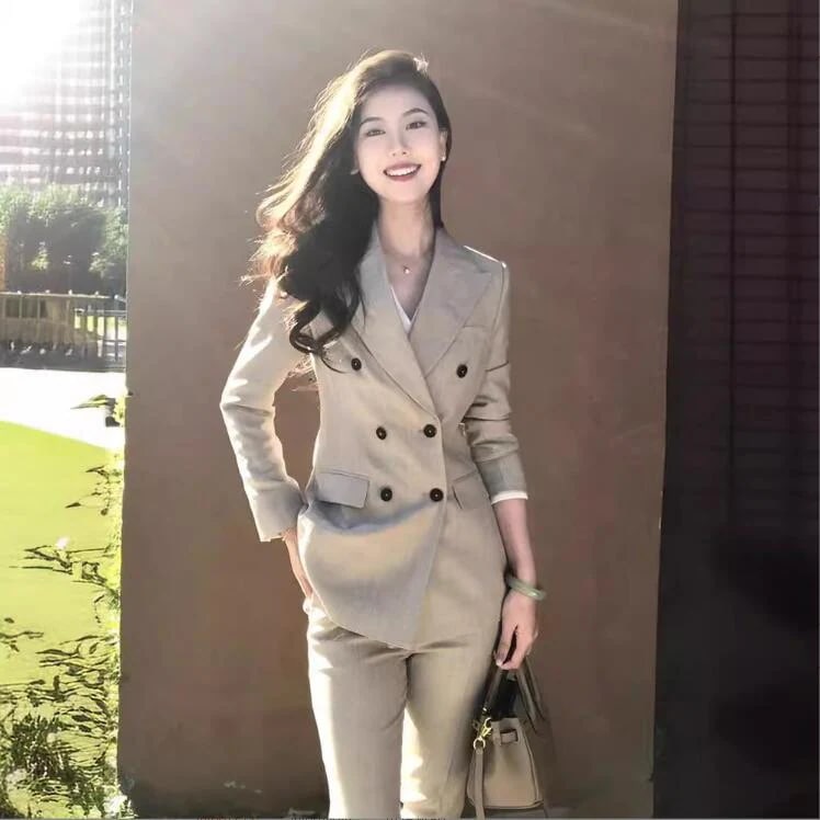 激安セールセットアップ 女性スーツ 長袖 ビジネススーツ パンツスーツ 2点スーツセット レディーススーツ カジュアル 七五三 フォーマル スリム ボトムス リクルートスーツ ジャケット パンツ 入学