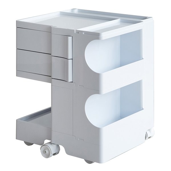 マルチワゴン Pluna プルーナ ロータイプ/高さ52.5cm/ホワイト WG-H003/WH