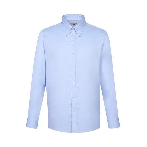 綿100 ドレス 長袖シャツ レギュラーフィット__DLA1SHDL199B1