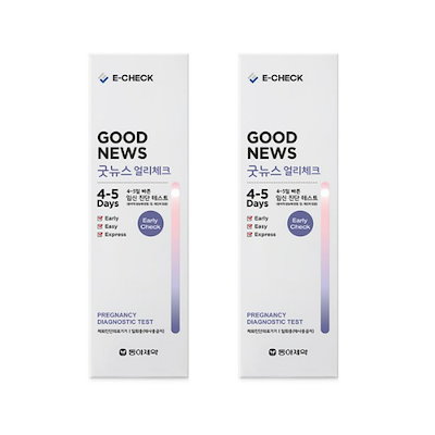 早期妊娠検査薬 グッドニュース アーリーチェック 1...のサムネイル