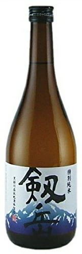 【送料無料】【富山の地酒】銀盤酒造 剱岳 特別純米 720ml12本【北海道沖縄県東北四国九州地方は必ず送料が掛かります】 13,596円