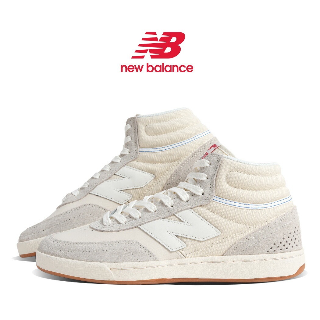 NEW BALANCE NUMERIC ニューバランス ヌメリック 440 ハイカット スニーカー UN440HTW TIMBERWOLF WHITE ( NB 白 ベージュ ホワイト スケート SK