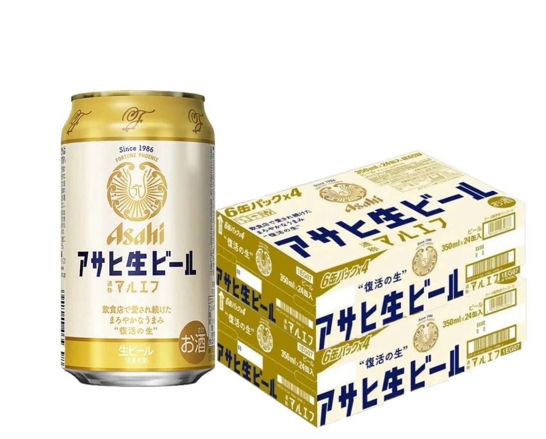 アサヒ 生ビール マルエフ 350ml2ケース/48本 YTR