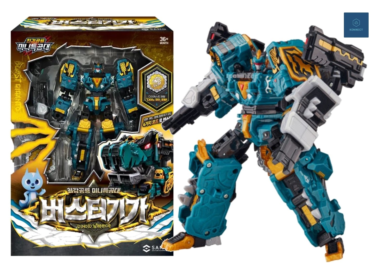 バスターギガ (最強恐竜 ミニ特攻隊 レックスカイザー D6 D9)