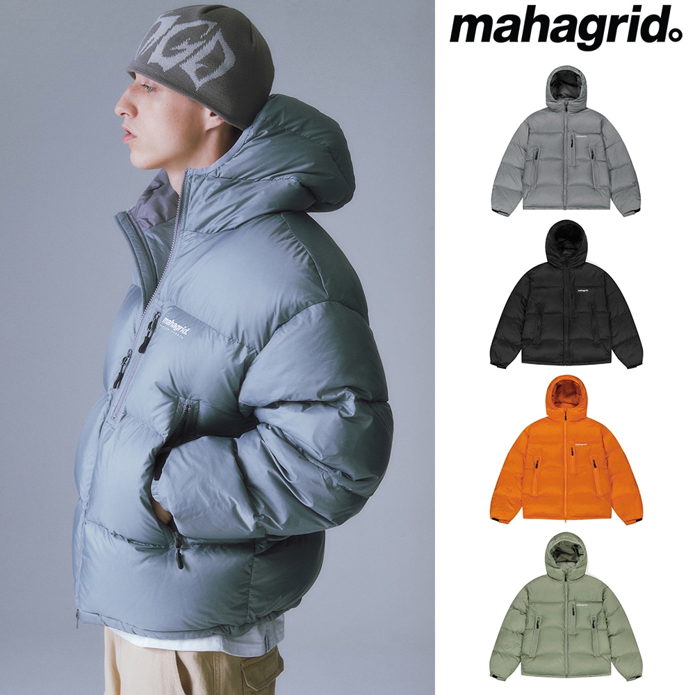 [mahagrid] HOODED DOWN PUFFER