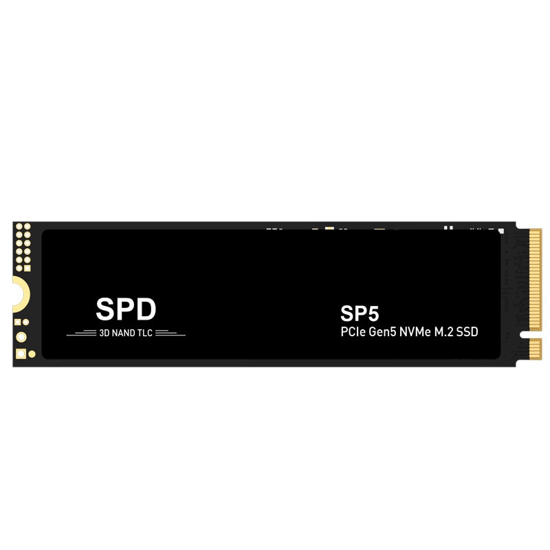 SPD 内蔵SSD 1TB PCIe Gen5 M.2 NVMe 2280 DRAM搭載 読込14000MB/s 書込11000MB/s SMI 6nmコントローラー搭載 PS5動作確認済 5年保証