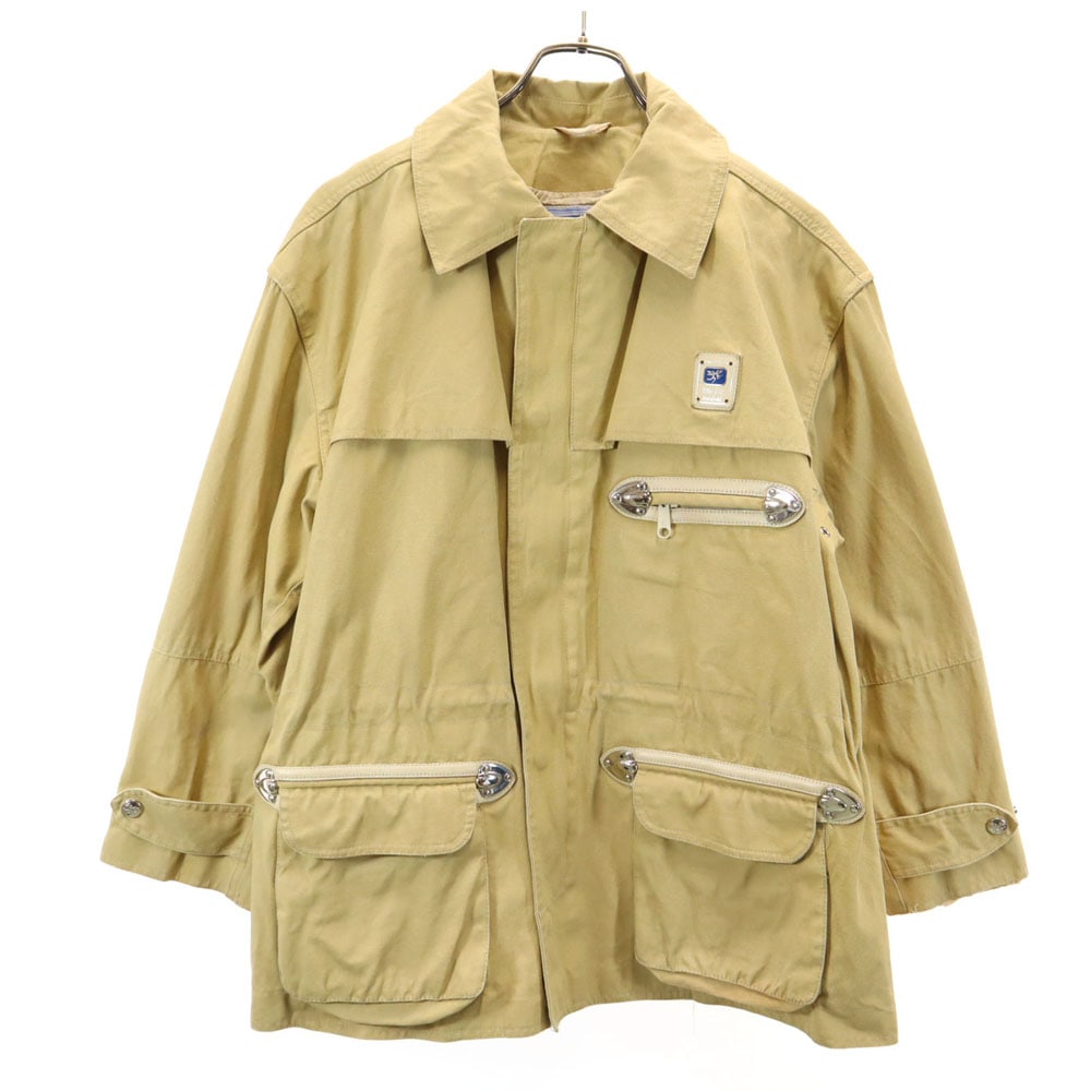 PIERO GUIDI イタリア製 コットンジャケット XS ベージュ ブルゾン メンズ 古着