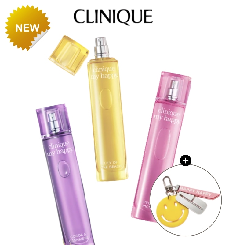 [NEW]マイハッピー フレグランス 30ml （＋スマイル キーリング）3種択1 / 韓国単独企画