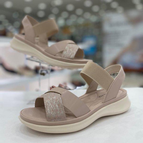 女性用 履きやすいサンダル 3CM YAFMDS704NYPI HFPF1A GN_GN
