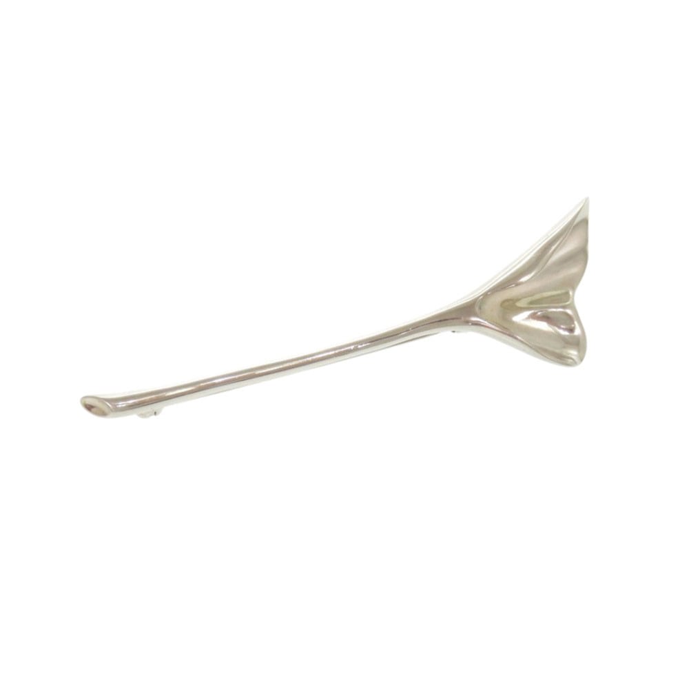 美品 イチョウモチーフ ブローチ シルバー925 シルバー 1277【中古】 レディース