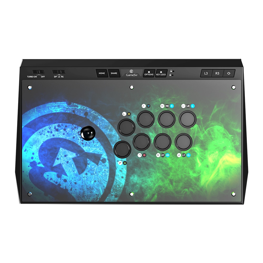 GameSir ユニバーサルアーケードファイトスティック 有線 C2 GAMESIRC2