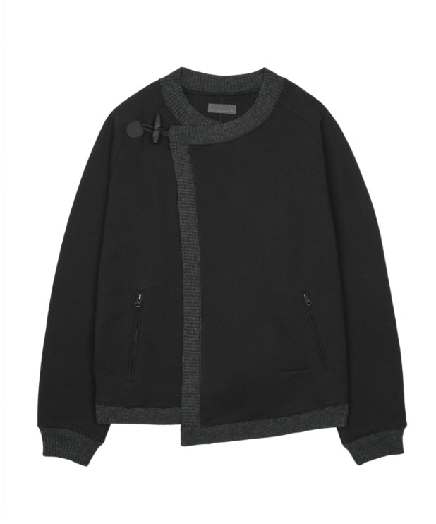 【SANSANGEAR】 25FW WRAPPED JACKET : CHARCOAL