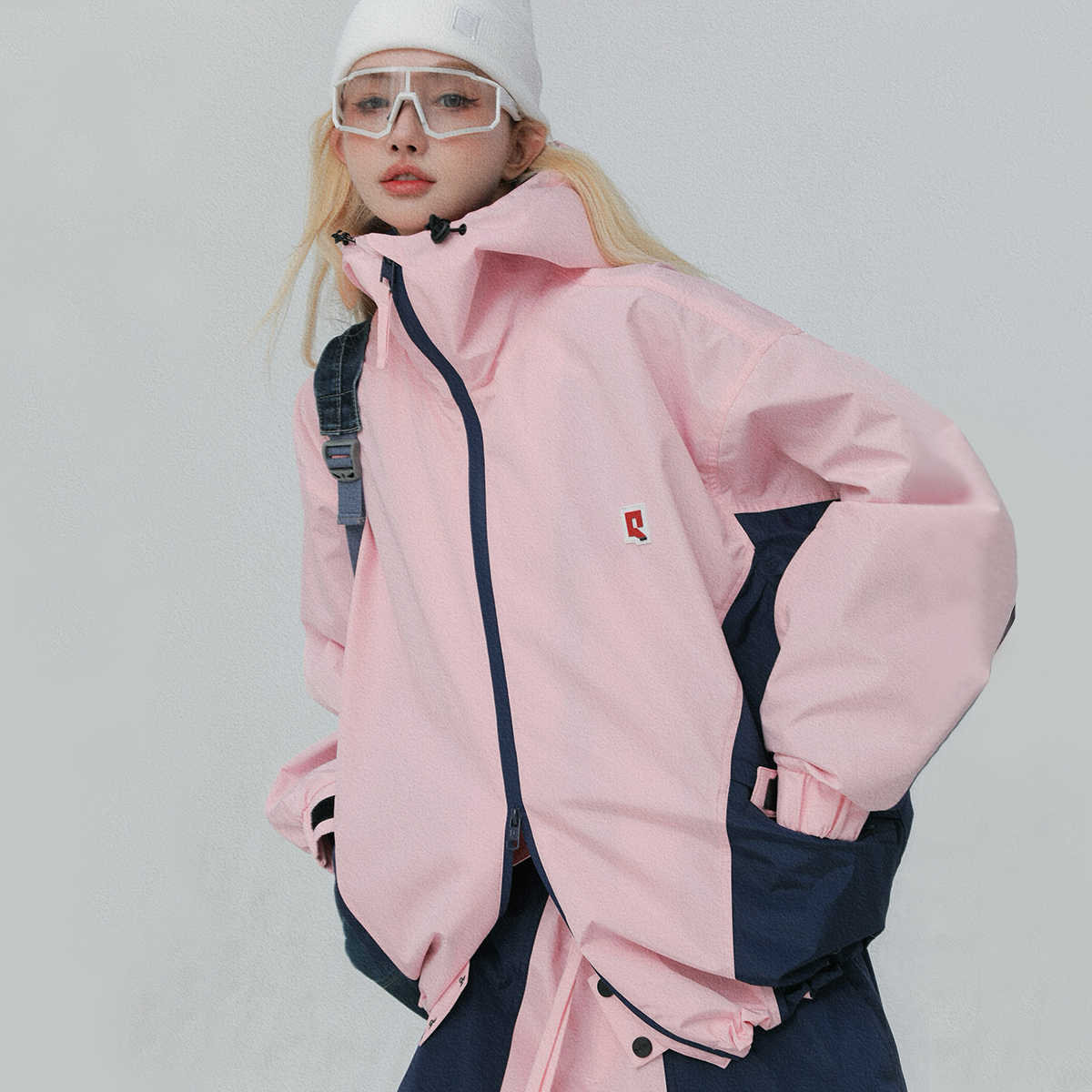 スノーボードウェア 2024 2025 上下セット メンズ レディース ピンク パンツ ジャケット アウター ウィンタースポーツ 3Lセットアップ スキーウェア