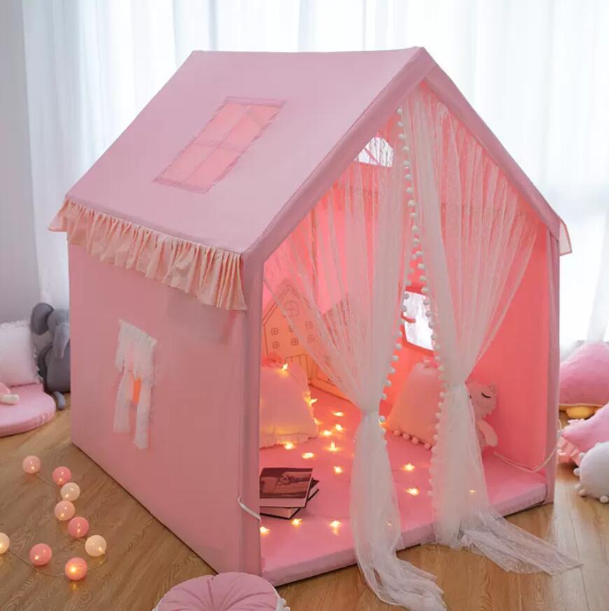 キッズテント プレイハウス ベビーテント 赤ちゃん 可愛い ゲームハウス 木製 子供テント 男の子 女の子 プレイテント テントハウス 秘密基地 隠れ家 独立空間 簡易テント 創造力 知育玩具 誕生日