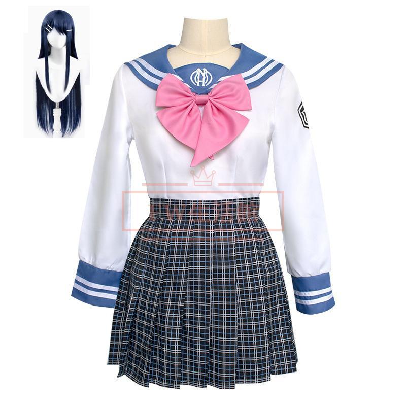 【新品開催 即納】ダンガンロンパ 舞園 さやか まいぞ さやか コスプレ衣裝 レディース コスプレ衣装 変装 仮装