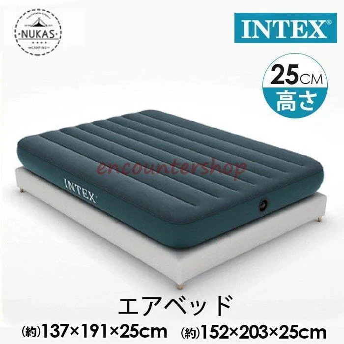 INDEX エアーベッド セミダブル キャンプ エアベッド スペース活用 キャンプ用品 電動 耐久性 収納便利 使用簡単 野外 自宅 コンパクト ファイバーテック構造