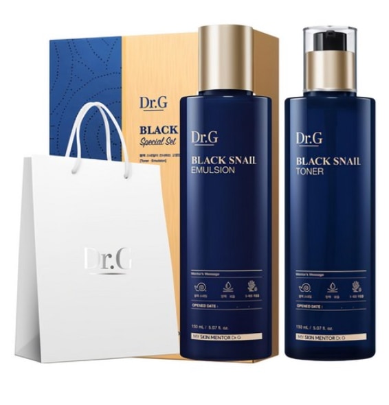ブラックスネイルトナー150ml+エマルジョン150mlスペシャルギフトセット1セット