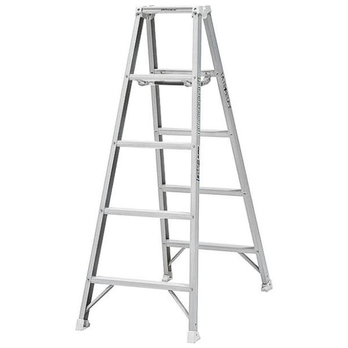 【I】ALINCO アルインコ 専用脚立 MSW-150SX 天板高さ1.41m 幅広踏ざん55mm ホワイト【代引不可/北海道・沖縄・離島不可】