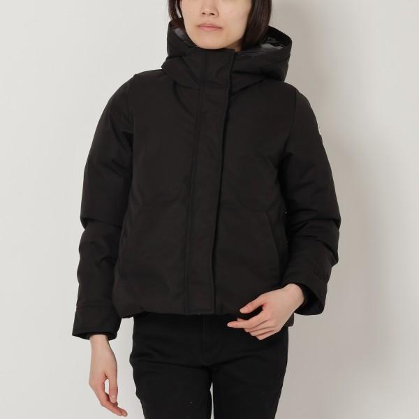 ダウンジャケット コート シャーロット アウター ブラック レディース HWU009 BLACK