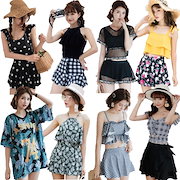 Qoo10 人気新品レディース水着2点3点セ レディース服